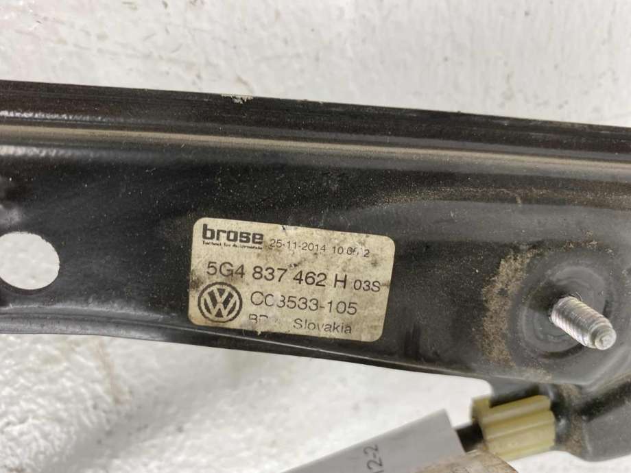 Ruteheis høyre foran til VW Golf VII 2012-2017 (Fase 1)  (5G4 837 462 H|)