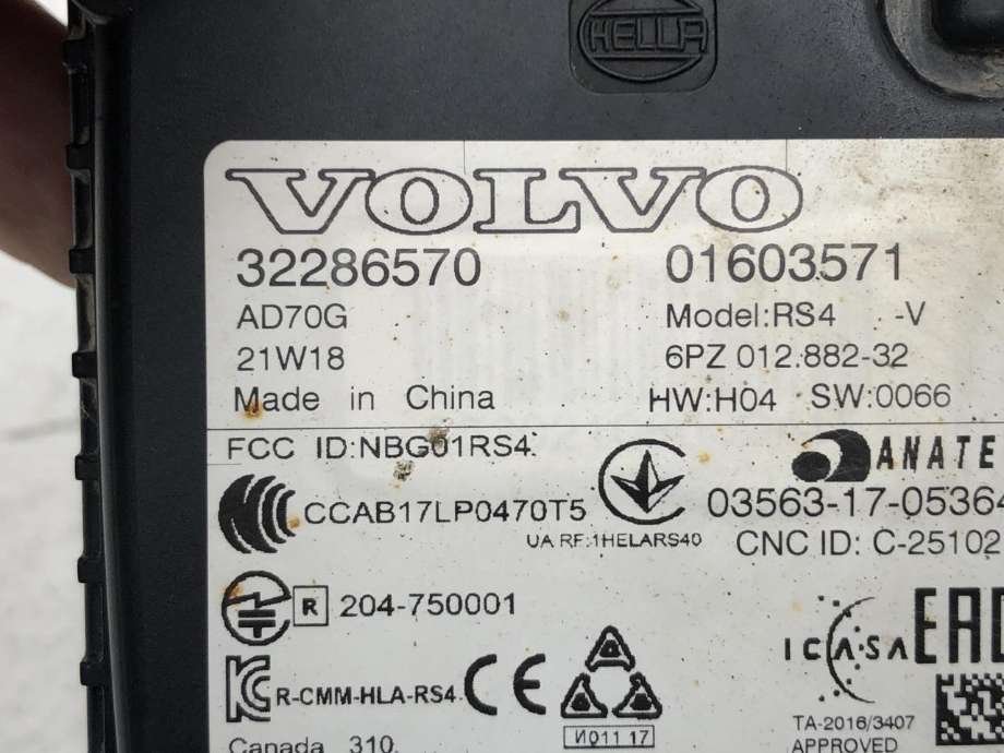 Sensor radar til Volvo XC60 2017-->> (Type II)  (32286570|)