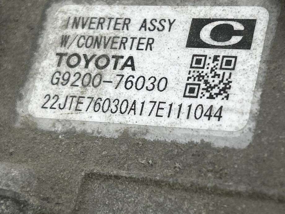 Inverter hybrid til Toyota Auris 2015-2019 (Type II, Fase 2) (G920079025|)
