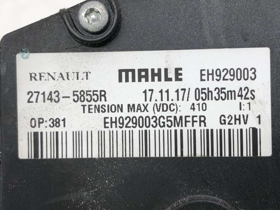 Varmeapparat PTC-heater til Renault Zoe 2013-2019 (Fase 1) (271437720R|)