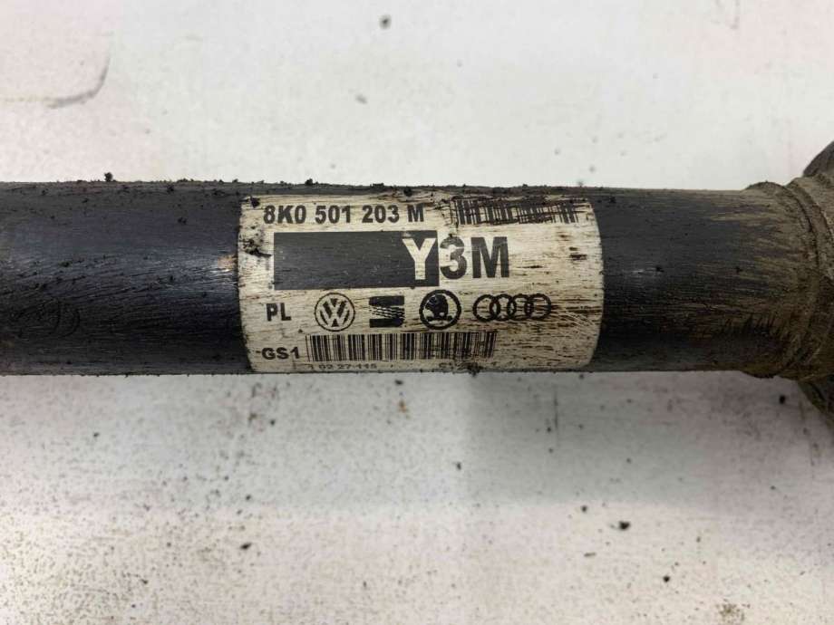 Drivaksel høyre bak, bensin/automat til Audi A4, Allroad 2009-2016 (Type I) (B8) (B8) (8K0 501 203 M|)