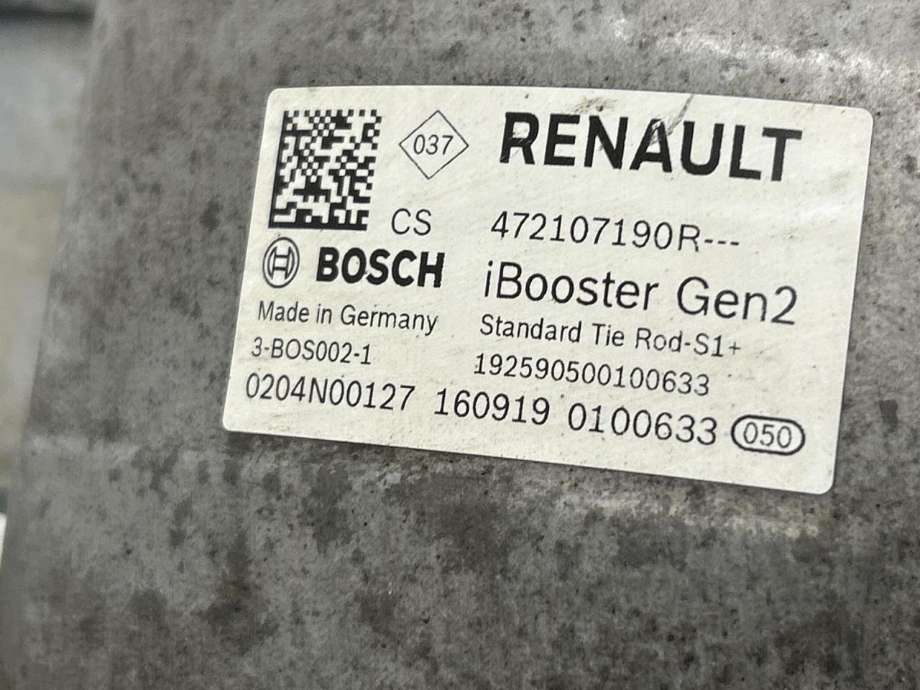Bremsekraft-forsterker til Renault Zoe 2019-->> (Fase 2)  (460115213R|)