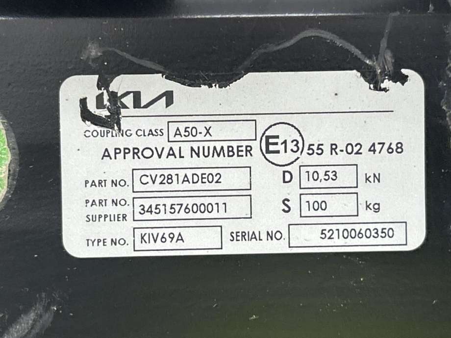 Hengerfeste til Kia EV6 2021-->> (N/A|)