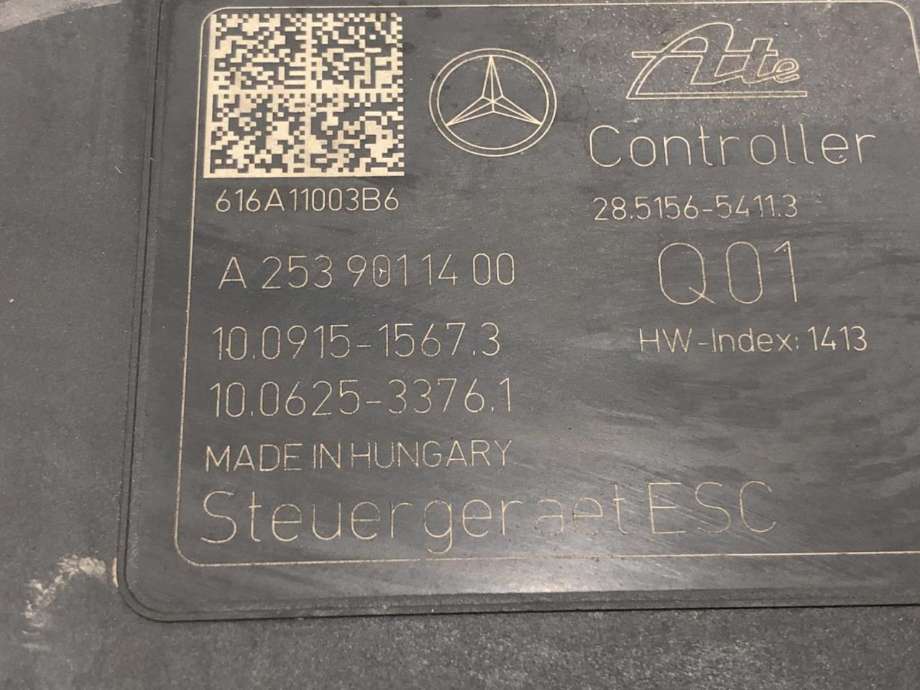 ABS sentral til Mercedes C-Klasse, Coupe/Cab 2015-2018 (Fase 1) (C205) (C205) (A 253 431 35 00|)
