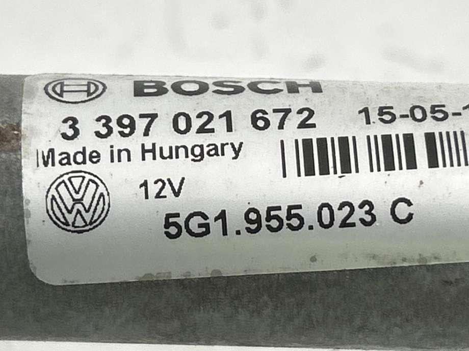 Viskermotor frontrute komplett m/overføring til VW e-Golf 2014-2017 (Fase 1) (5G1 955 023 D|)