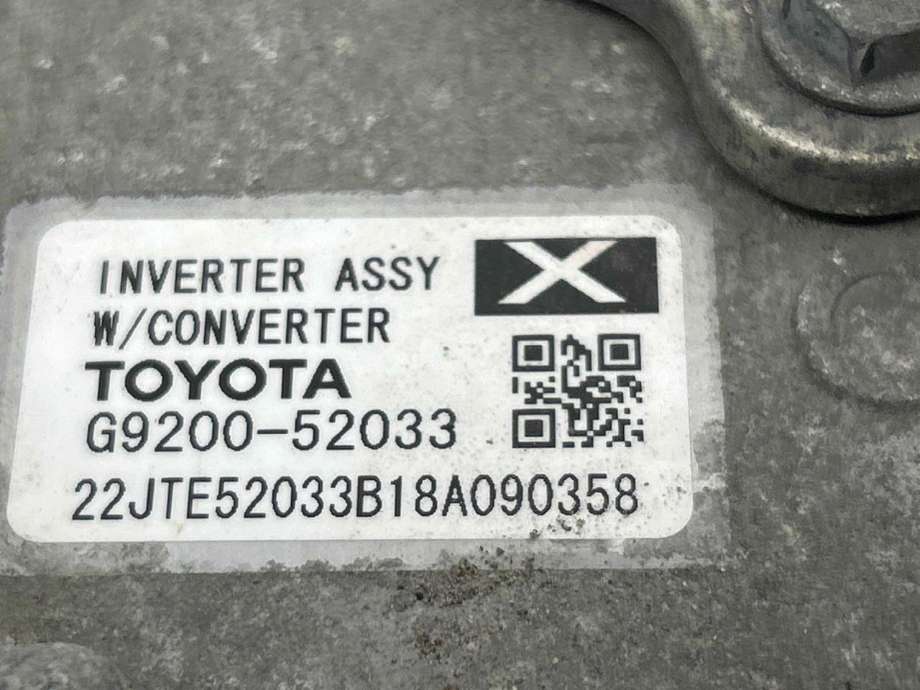 Inverter hybrid til Toyota Yaris 2014-2020 (Type III, Fase 2) (G920059086|)