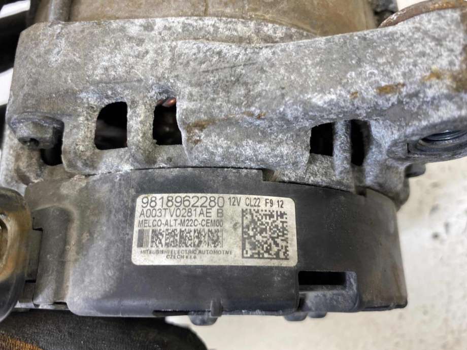Dynamo diesel til Peugeot Partner 2019-->> (Type III) (98 189 622 80|)