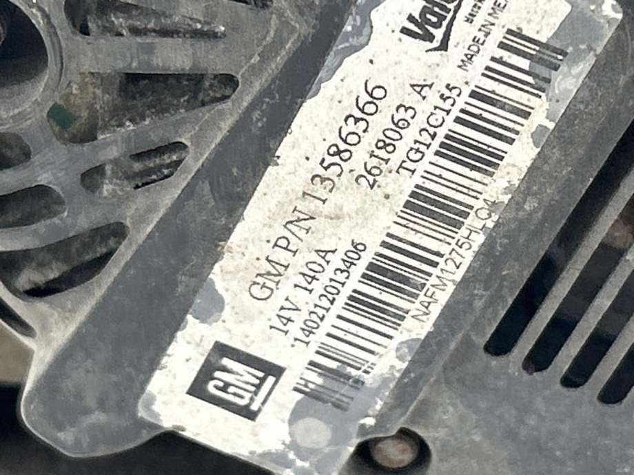 Dynamo til Opel Insignia A 2014-2017 (95519877|13586366|)