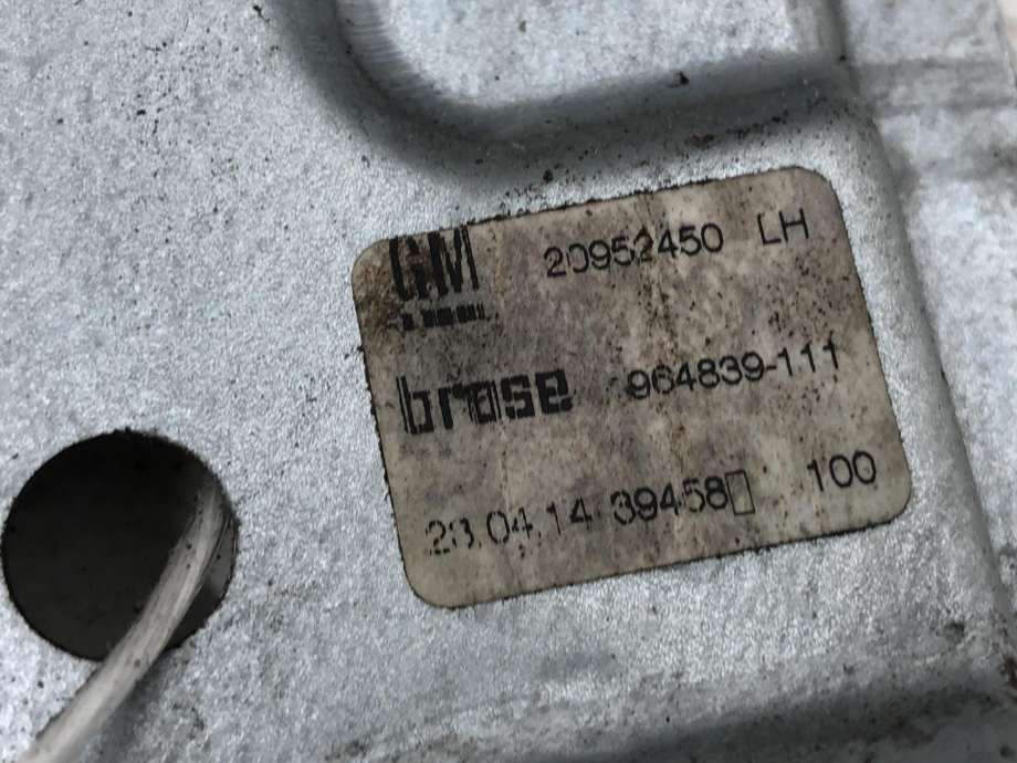 Ruteheis venstre bak til Opel Insignia A 2014-2017 (20952723|)