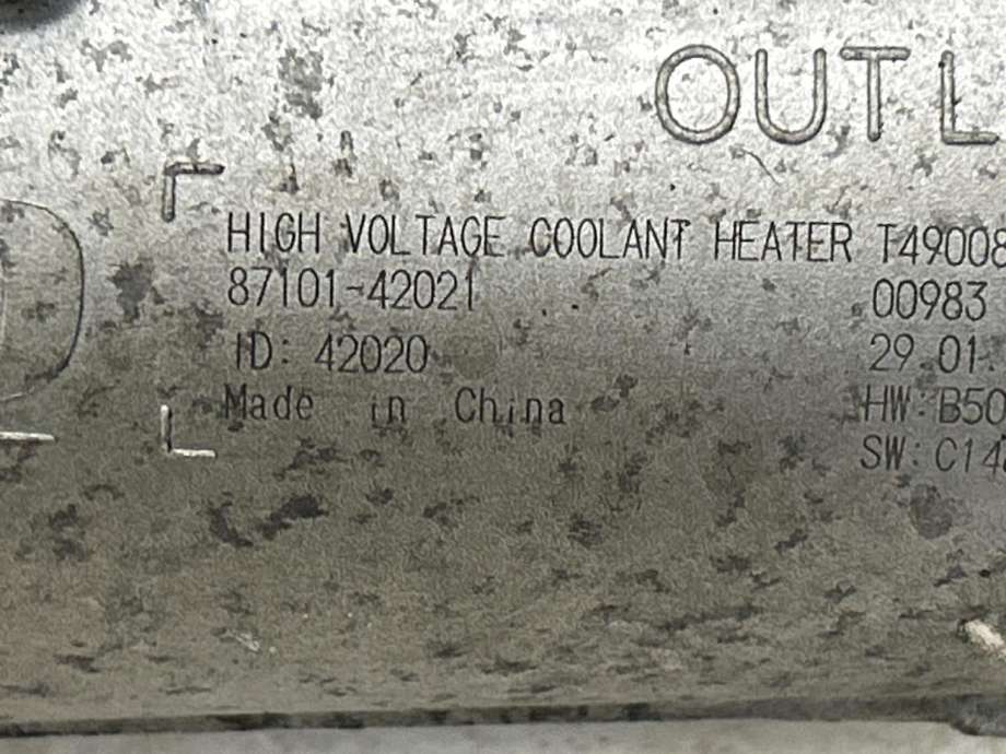 Varmeapparat PTC-heater til Toyota bZ4X 2022-->>  (8710142021|)