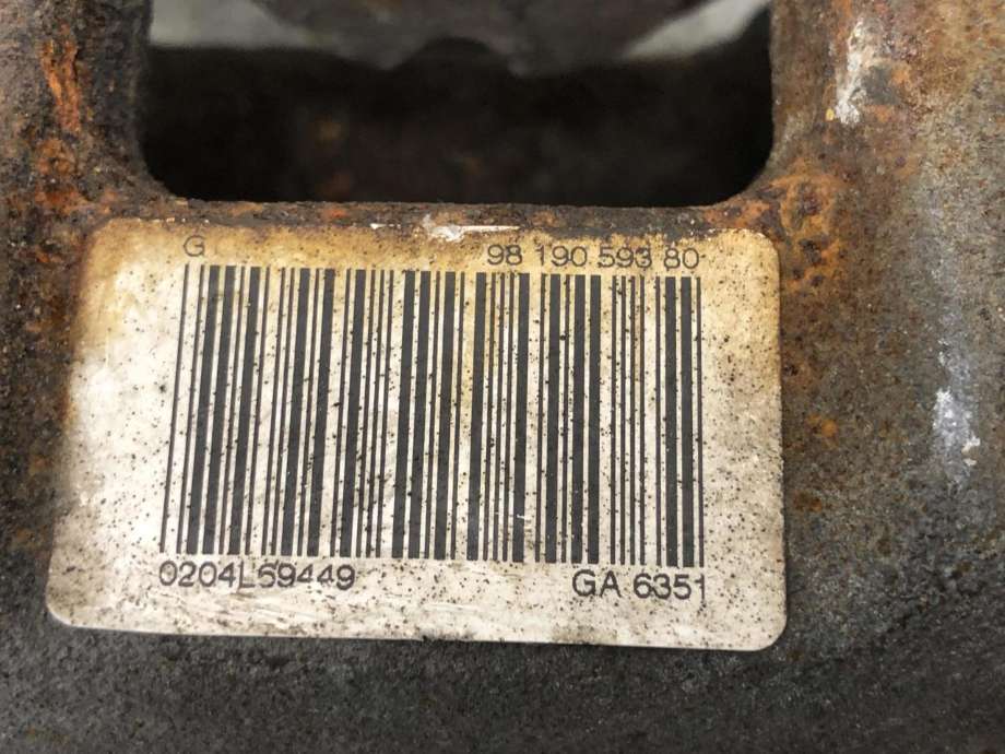 Bremsecaliper venstre bak, elektrisk til Citroën Berlingo 2019-->> (Type III)  (16 089 988 80|)