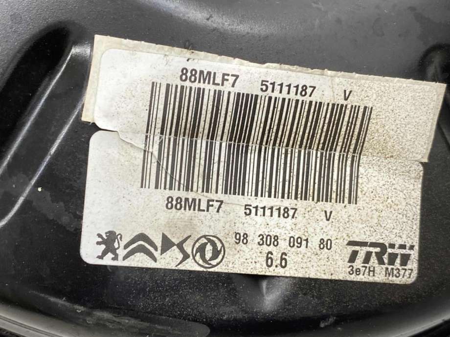 Bremsekraft-forsterker til Citroën ë-C4 2020-->>  (16 700 909 80|)