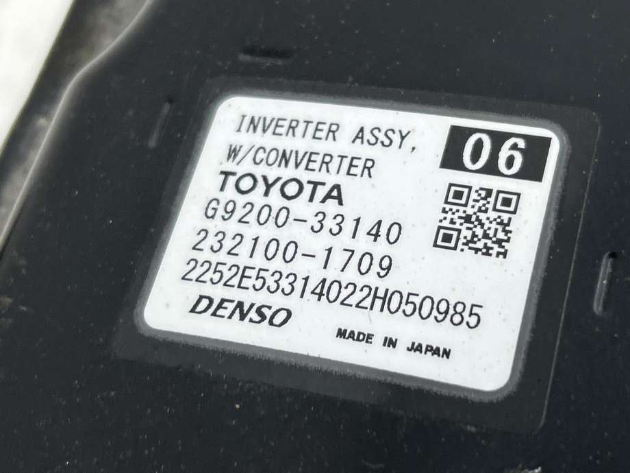 Inverter hybrid til Lexus ES 2018-->> (G92A033033|G9200 33140|232100 1709)