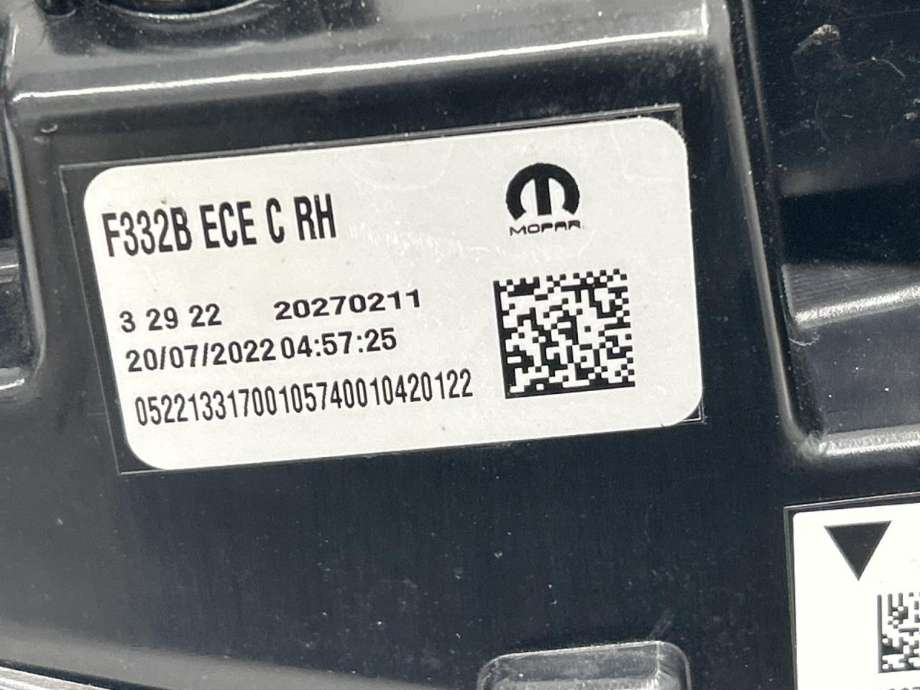 Baklykt høyre til Fiat 500 2021-->>  (52213317|)
