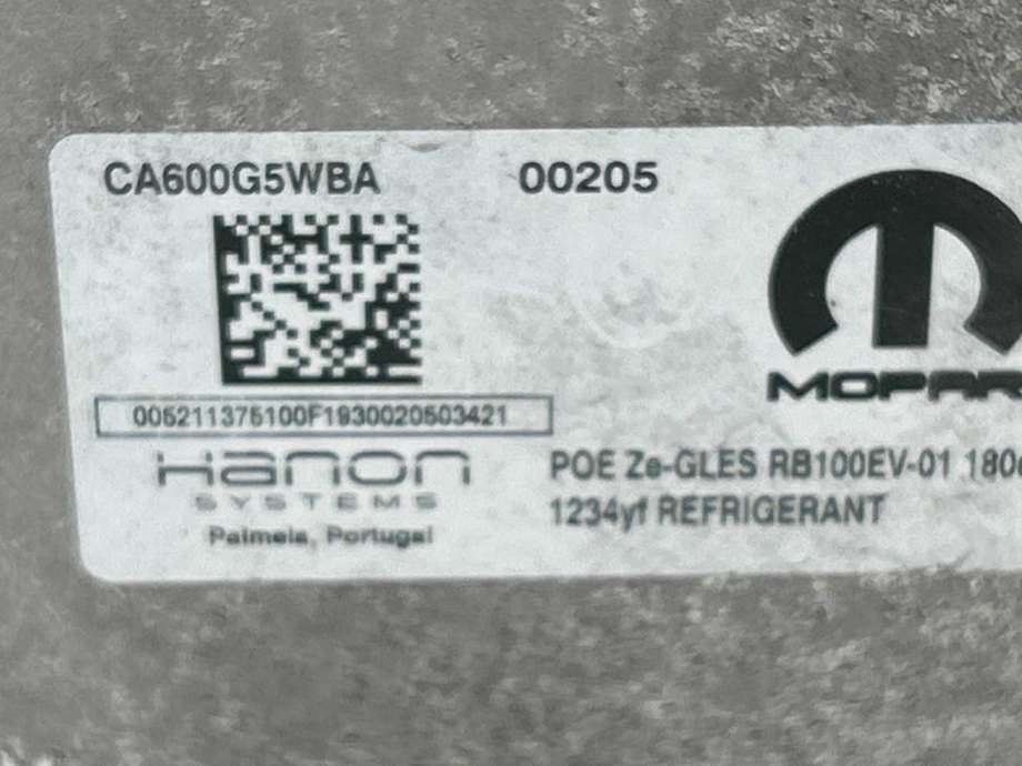 Aircondition kompressor elbil til Fiat 500 2021-->>  (52247522|)