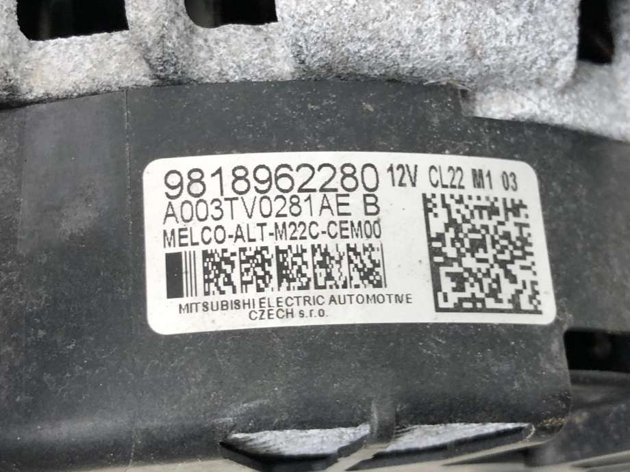 Dynamo diesel til Toyota Proace City 2020-->> (SU001A6527|)