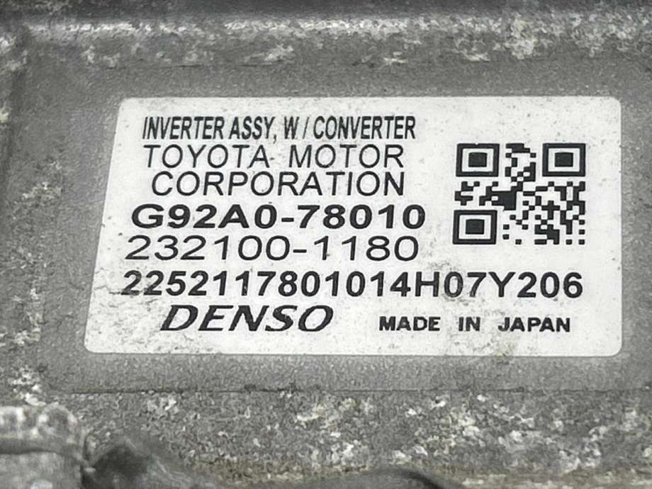 Inverter hybrid til Lexus NX 2014-2021 (Type I) (AZ10) (AZ10) (G92A078030|)