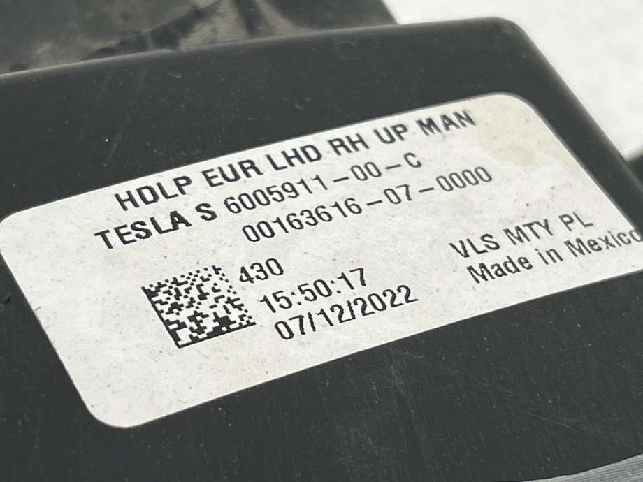 Frontlykt høyre xenon til Tesla Model S 2013-2016 (Fase 1) (6005911-00-C|)