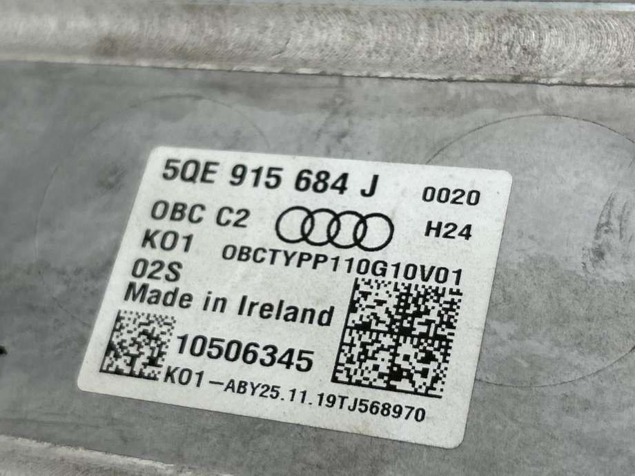 Batterilader (OBC - On Board Charger) til Audi e-tron 2018-->>  (5QE 915 684 J|)