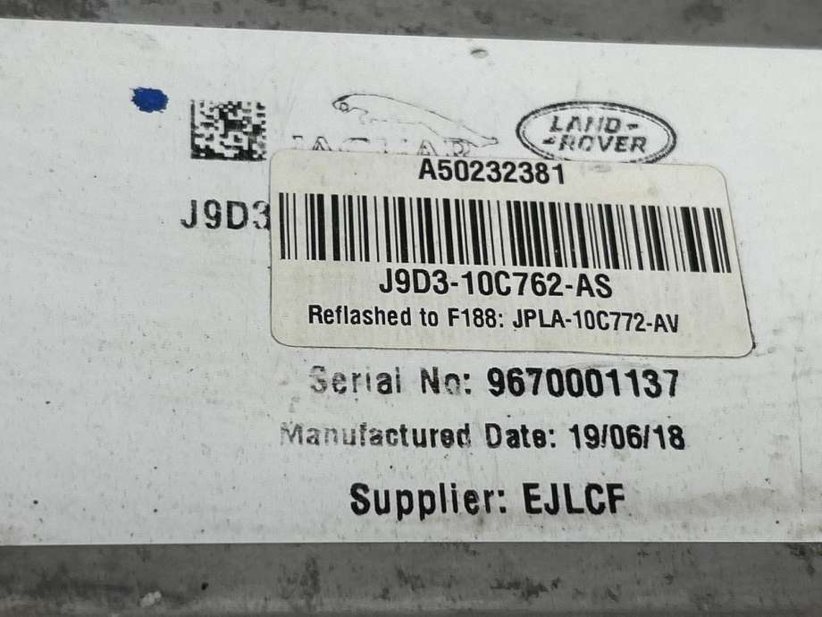 Batterilader (OBC - On Board Charger) til Jaguar I-PACE 2018-->> (T4K17536 (J9D310C762A|T4K9971 (J9D310C762AS)|)