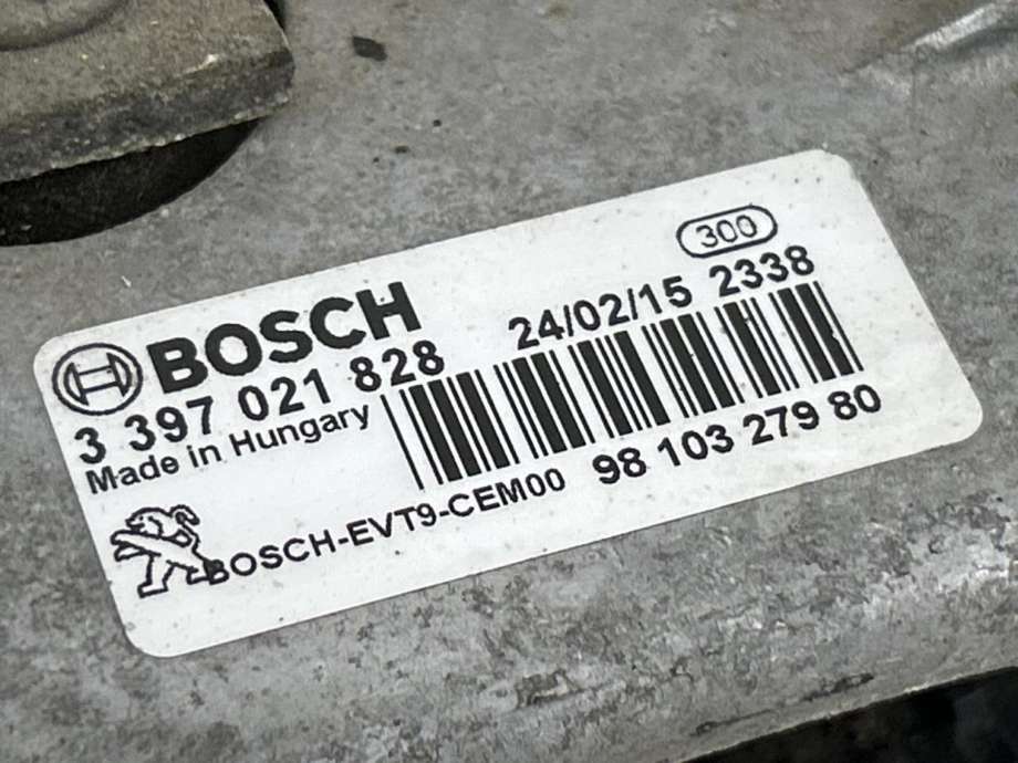 Viskermotor frontrute komplett m/overføring til Peugeot 308 2013-2021 (Type II)  (98 103 279 80|)