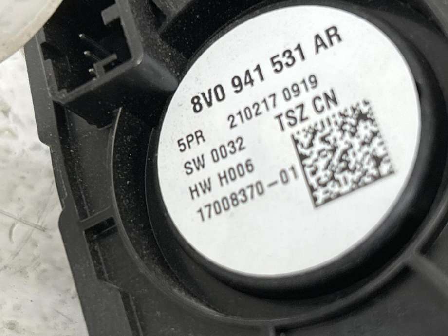 Bryter lys til Audi A3 2016-2020 (Type III, Fase 2) (8V0 941 531 AR|)