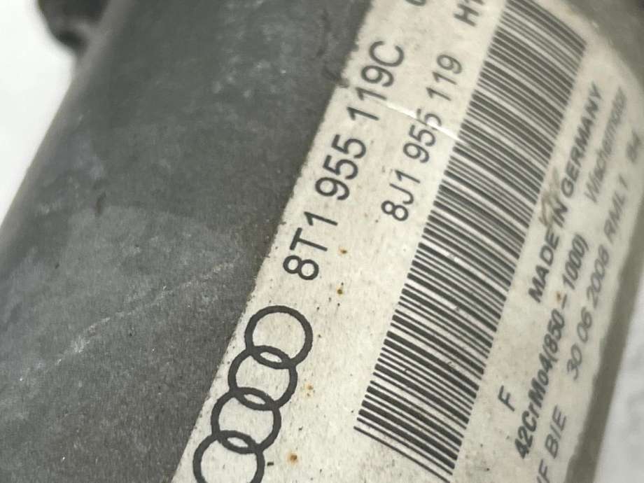 Viskermotor frontrute komplett m/overføring til Audi A5 2007-2016 (Type I) (8T1 955 023 E|)