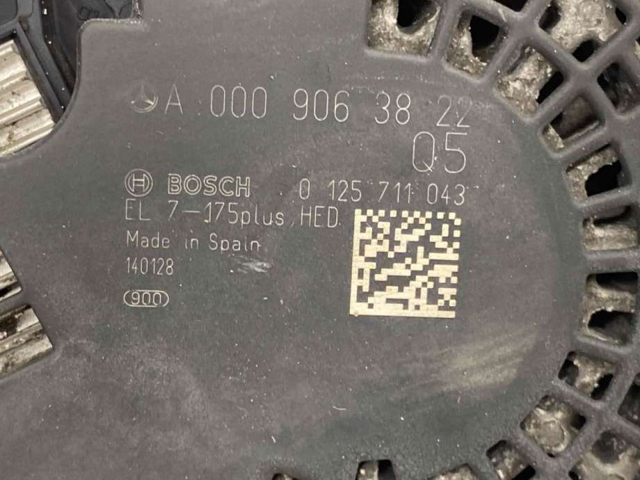 Dynamo diesel til Mercedes A-Klasse 2012-2018 (W176) (W176) (A 000 906 38 22 80|A 000 906 38 22|)
