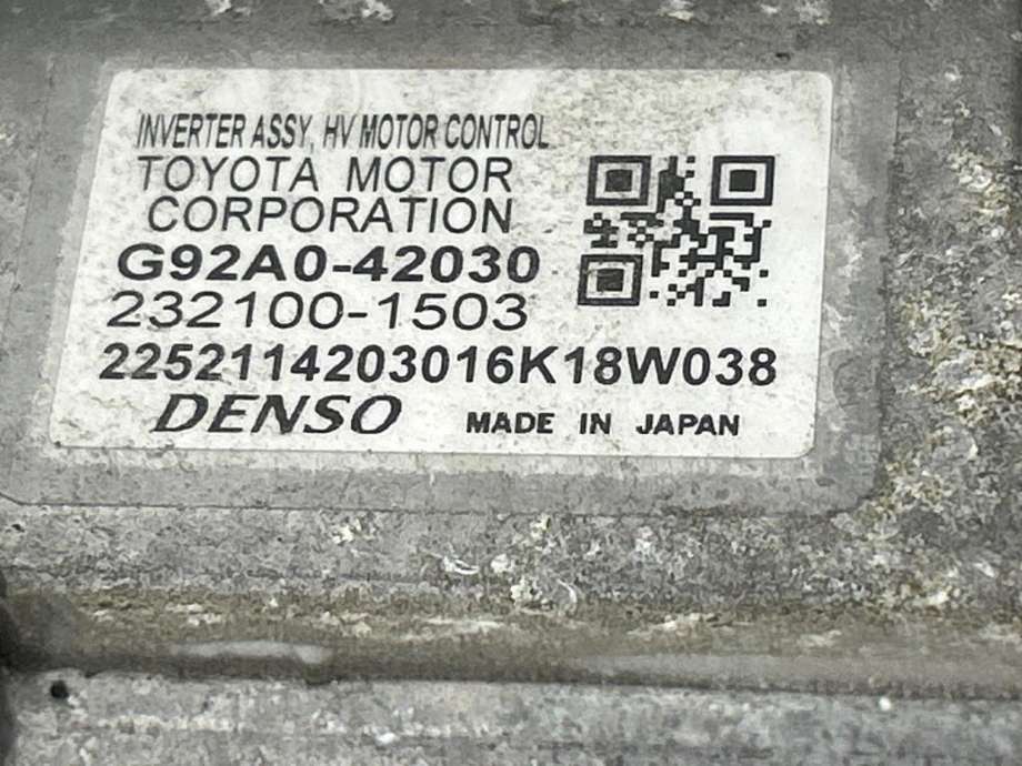 Inverter hybrid til Lexus NX 2014-2021 (Type I) (AZ10) (AZ10) (G92A042050|G92A0 42030|232100 1503)
