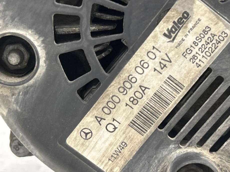 Dynamo diesel til Mercedes C-Klasse 2011-2014 (Fase 2) (W204) (W204) (A 000 906 06 01|)