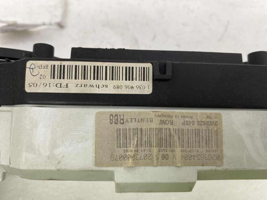 Instrumentpanel til Bentley Continental GT 2003-2011 (3W0 920 840 P|)