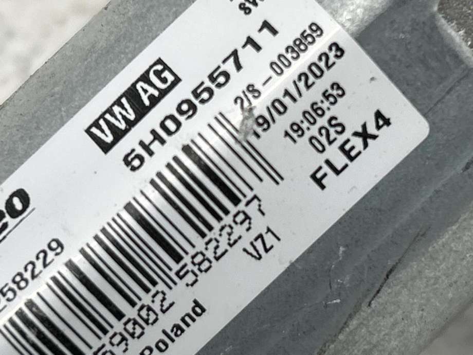 Viskermotor bakrute til VW ID.3 2020-->>  (5H0 955 711 B|)