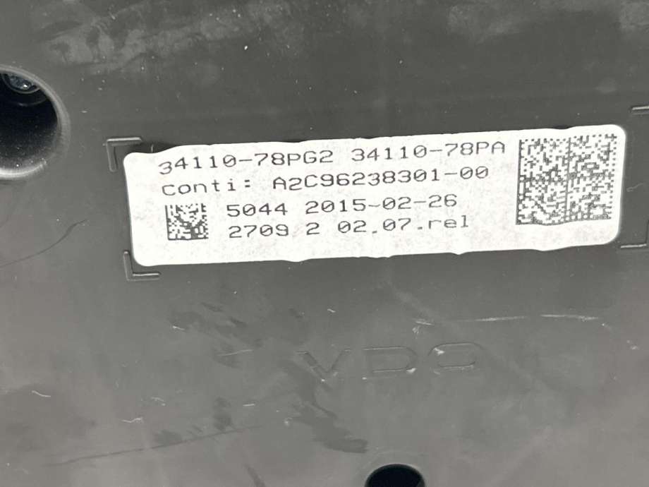Instrumentpanel til Suzuki Swift 2011-2017 (34100-78PC2-000|)