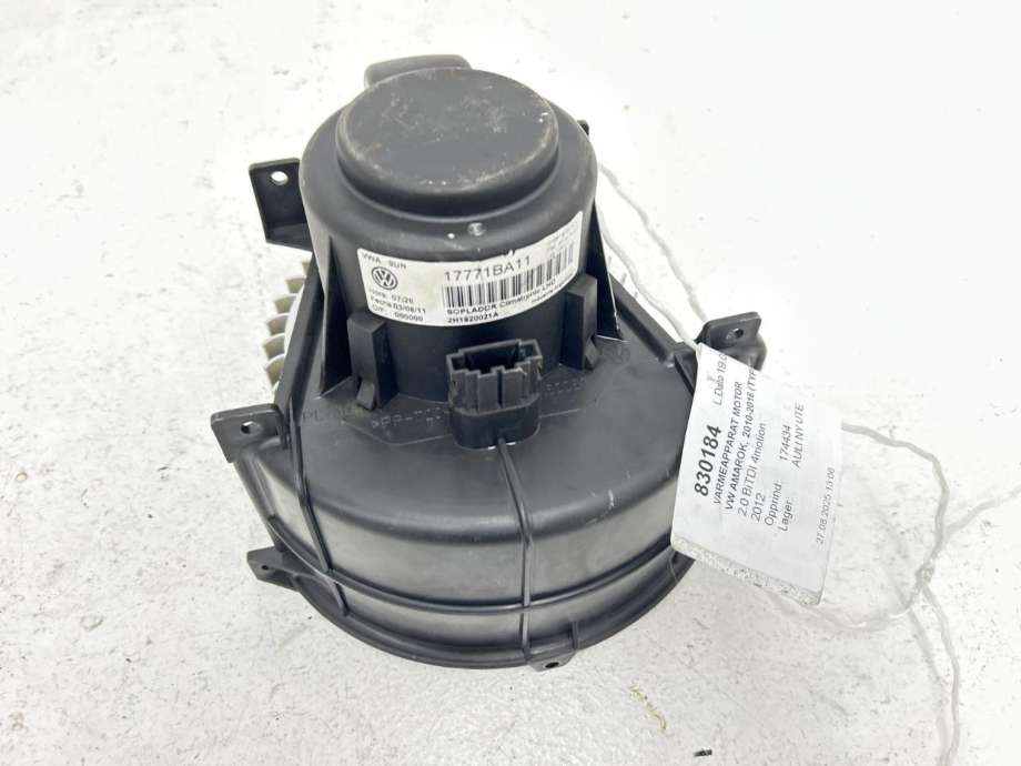 Varmeapparat motor til VW Amarok 2010-2016 (Type I, Fase 1) (2H1 820 021 C|)