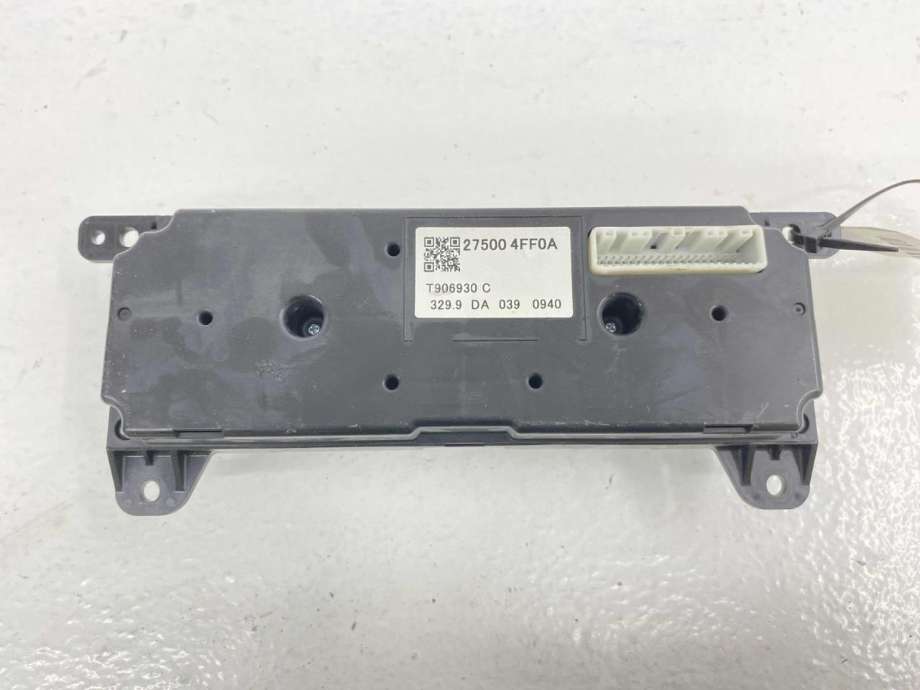 Varmeapparat betjening til Nissan E-NV200 2014-->>  (275004FF0A|)