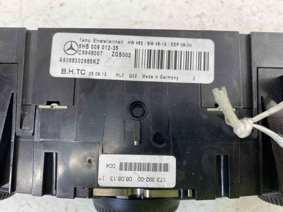 Varmeapparat betjening til Mercedes Sprinter 2013-2018 (Fase 2) (906) (906) (A 906 906 31 00|A 906 830 29 85|)