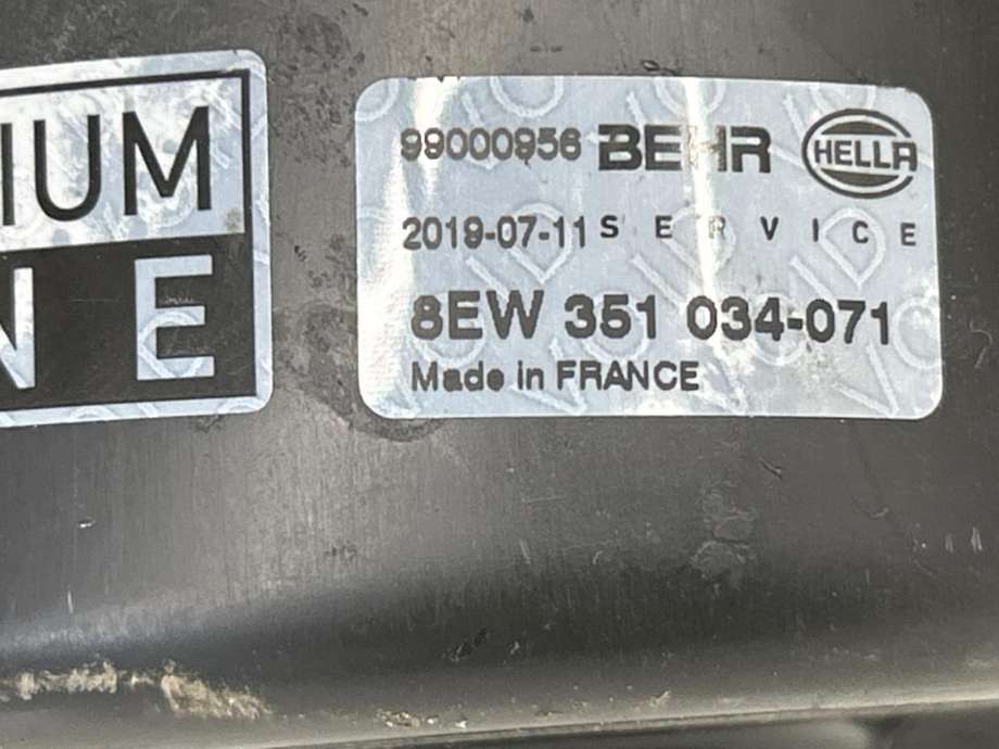Varmeapparat motor til Mercedes Sprinter 2013-2018 (Fase 2) (906) (906) (A 000 835 61 07|)