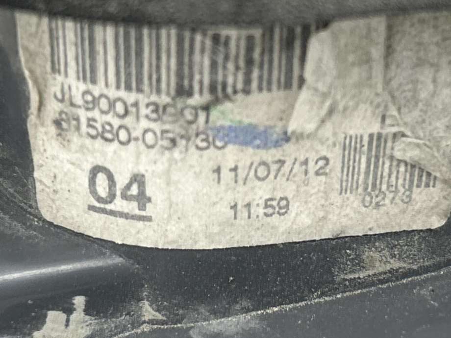 Baklykt høyre indre til Toyota Avensis 2009-2015 (Type III, Fase 1)  (8158005130|)