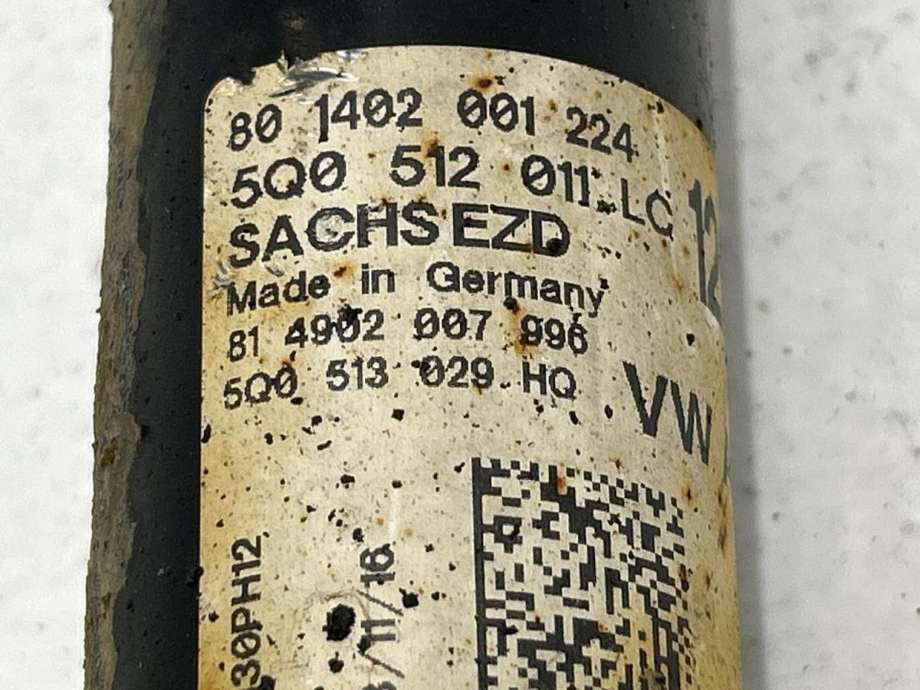 Støtdemper bak til Audi A3 2016-2020 (Type III, Fase 2) (5Q0 513 029 HQ|)