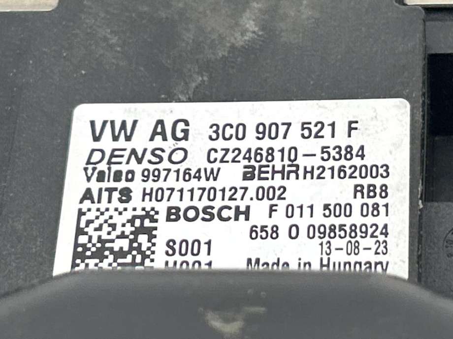 Varmeapparat motor til VW Tiguan 2011-2016 (Type I, Fase 2)  (1K1 820 021|1K1 820 015 Q|)