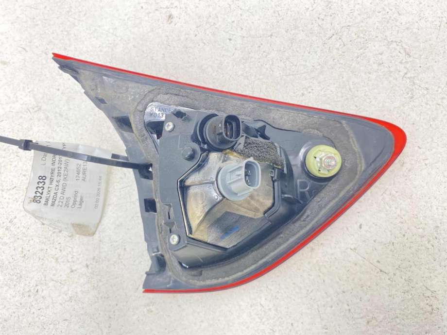Baklykt høyre indre til Mazda CX-5 2012-2017 (Type I) (KD53513F0D|)