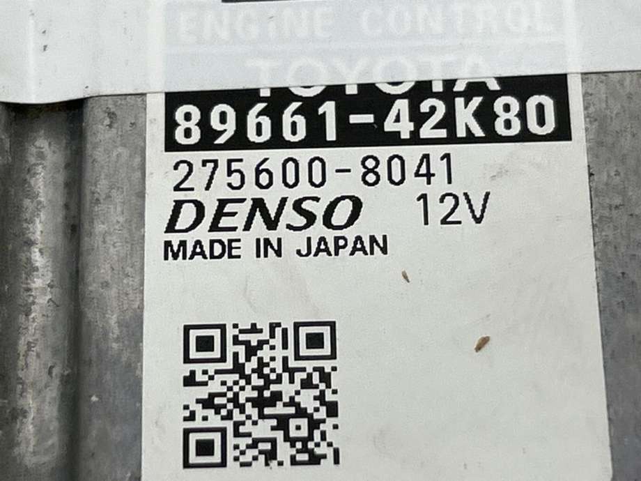 Styreenhet motor til Toyota RAV4 2016-2019 (Type IV, Fase 2) (8966142K80|)