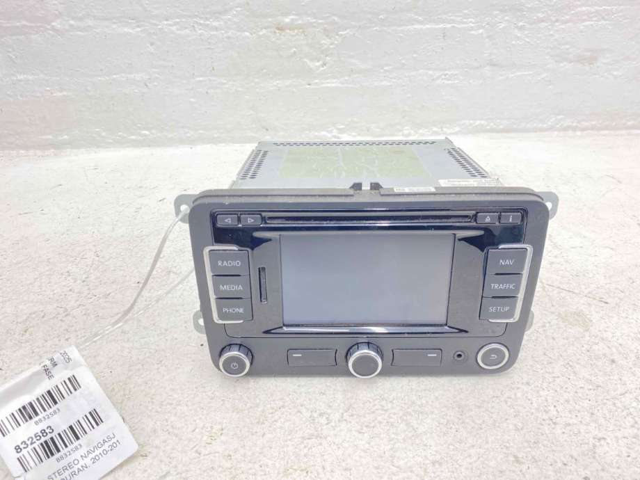 Bilstereo navigasjon skjerm til VW Touran 2010-2015 (Type I, Fase 3) (2K0 035 279 C|)