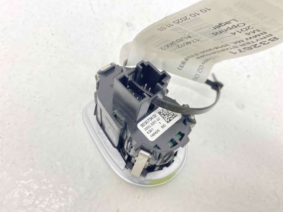 Bryter start/stopp til BMW M4 2014-2020 (F82/F83) (F82/F83) (61 31 9 250 734|)