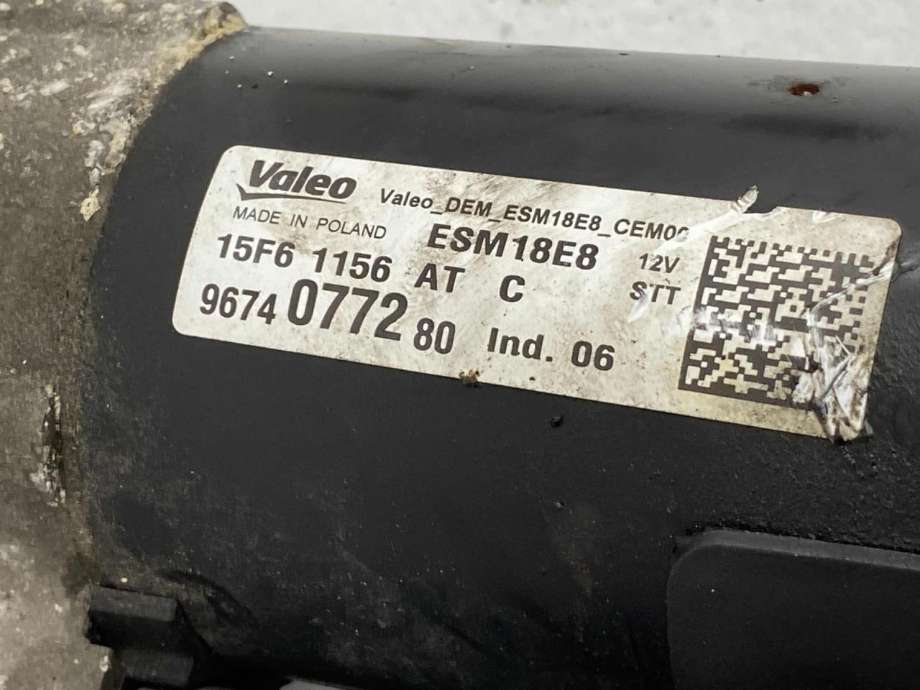 Starter til Citroën C4, Cactus 2014-2017 (Fase 1)  (96 740 772 80|)