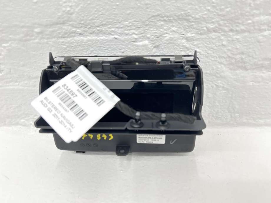 Bilstereo navigasjon skjerm til Audi Q3 2011-2014 (Type I, Fase 1)  (8U0 919 603 A|)