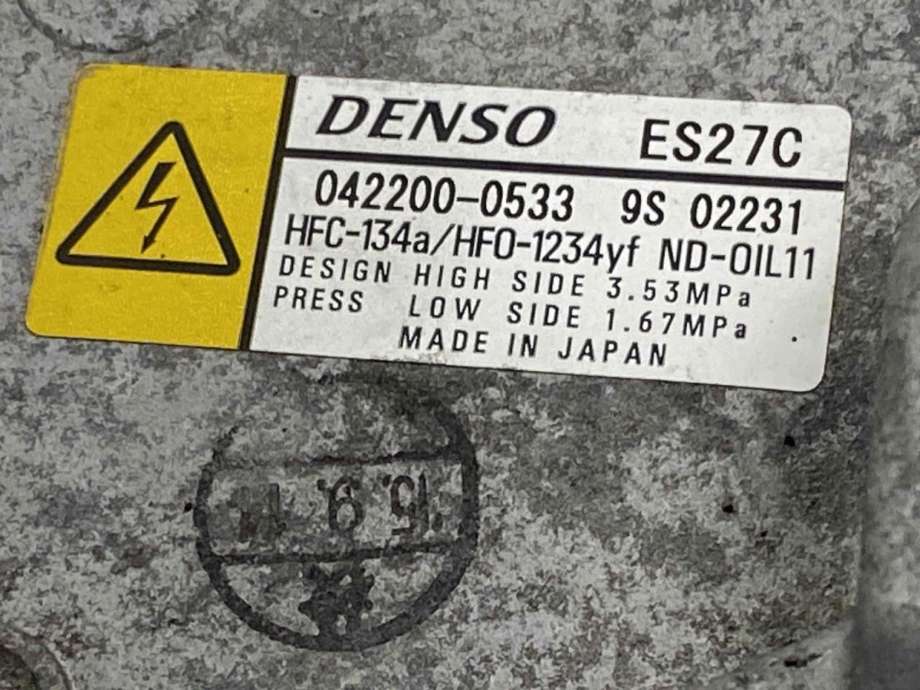 Aircondition kompressor hybrid til Lexus NX 2014-2021 (Type I) (AZ10) (AZ10) (8837033031|8837033030|)