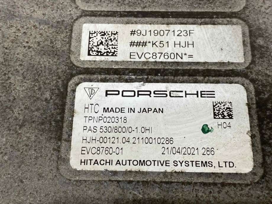 Motor power controller elbil (EPCU/PDM) til Porsche Taycan 2019-->>  (9J1 907 123 F|)