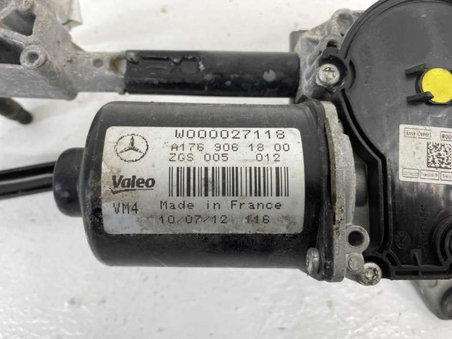 Viskermotor frontrute komplett m/overføring til Mercedes A-Klasse 2012-2018 (W176) (W176) (A 176 820 00 40|)