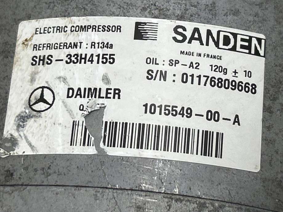 Aircondition kompressor elbil til Mercedes B-Klasse, electric drive 2014-2018 (W242) (W242) (A 003 230 51 11|)